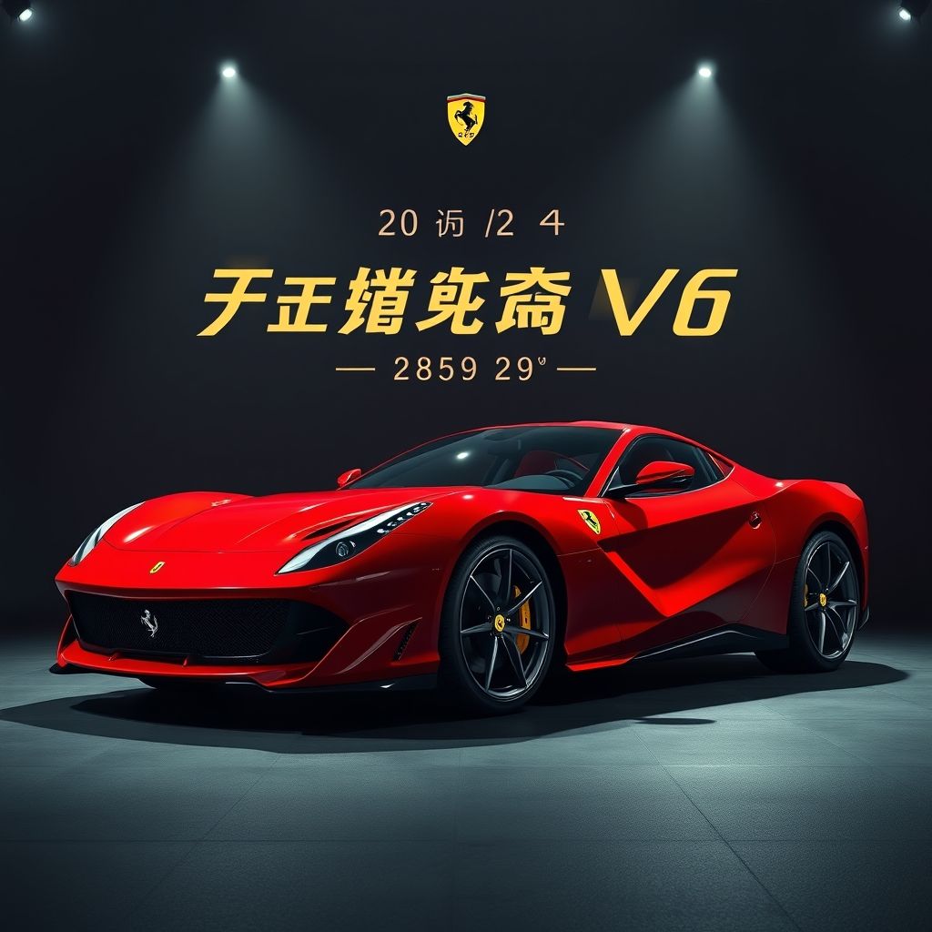 Ferrari เตรียมเปิดตัวรถรุ่นใหม่ ขุมพลัง V6 สุดโหด 29 เมษายนนี้!